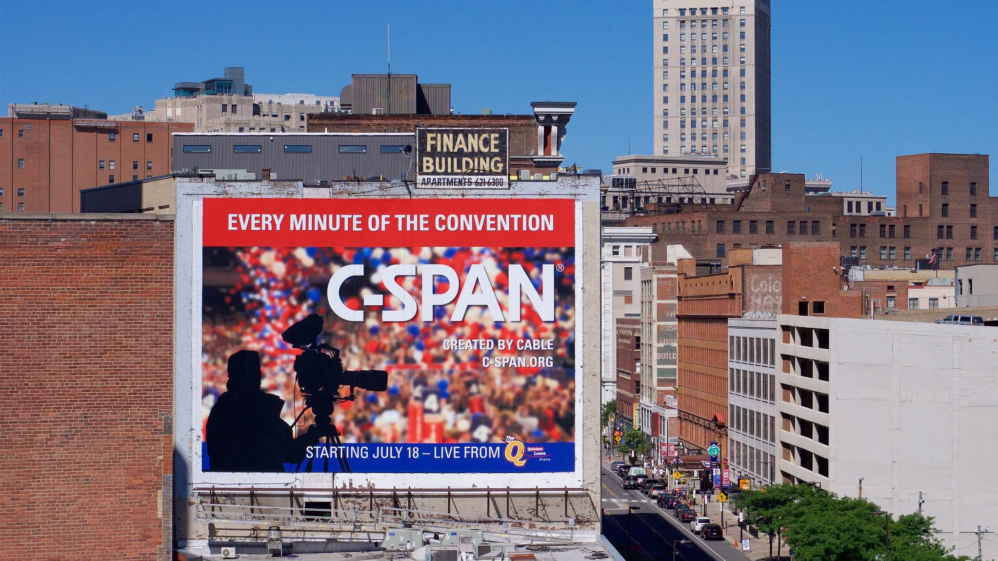 C-SPAN Billboard by Travis Estell